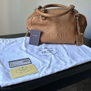 Authentic Prada Bauletto Bag